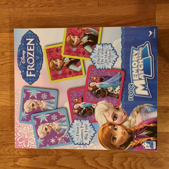Disney Toys Disney Frozen Floor Memory Match Game Poshmark